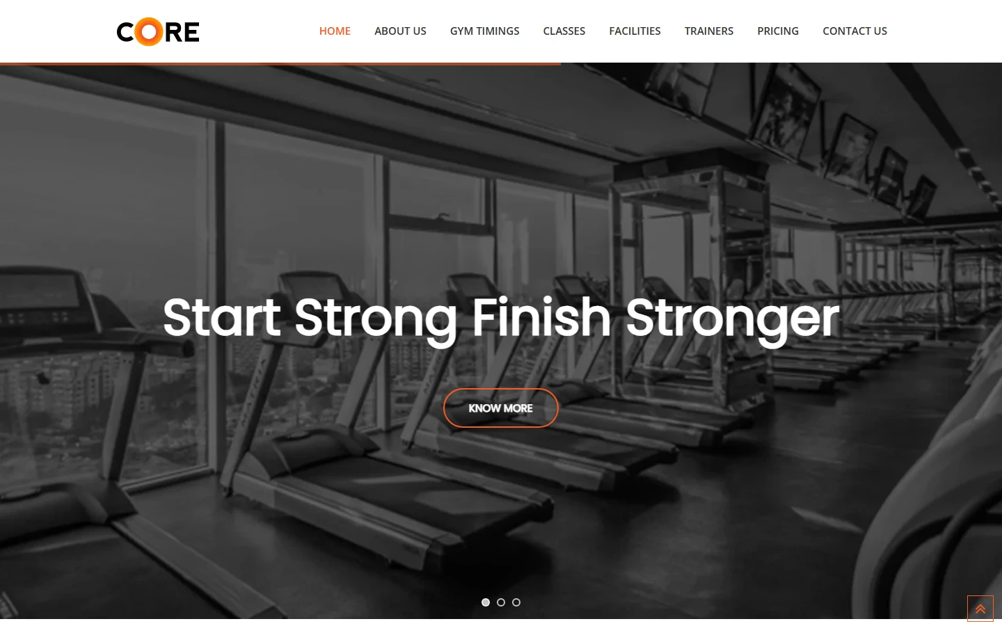 CORE Karachi website screenshot